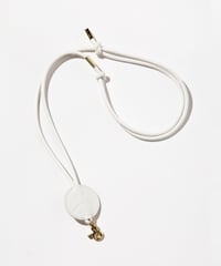 WCJチャーム付きビーズネックレス　ホワイト チャーム付きビーズネックレス【WCJ-GB-021WHT】 | WCJ OFFICIAL