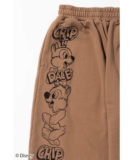 Disney / SWEAT PANTS(チップ＆デール)【WCJ-TD-053BRN08】※6月5日以降順次発送予定