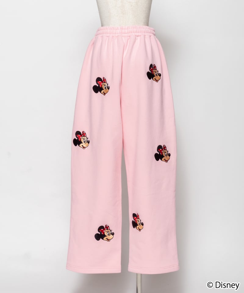 Disney / EMBROIDERY SWEAT PANTS(ミニー)【WCJ-TD-045