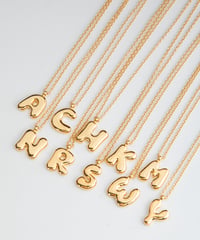 イニシャルネックレス【WCJ-GB-023GLD】