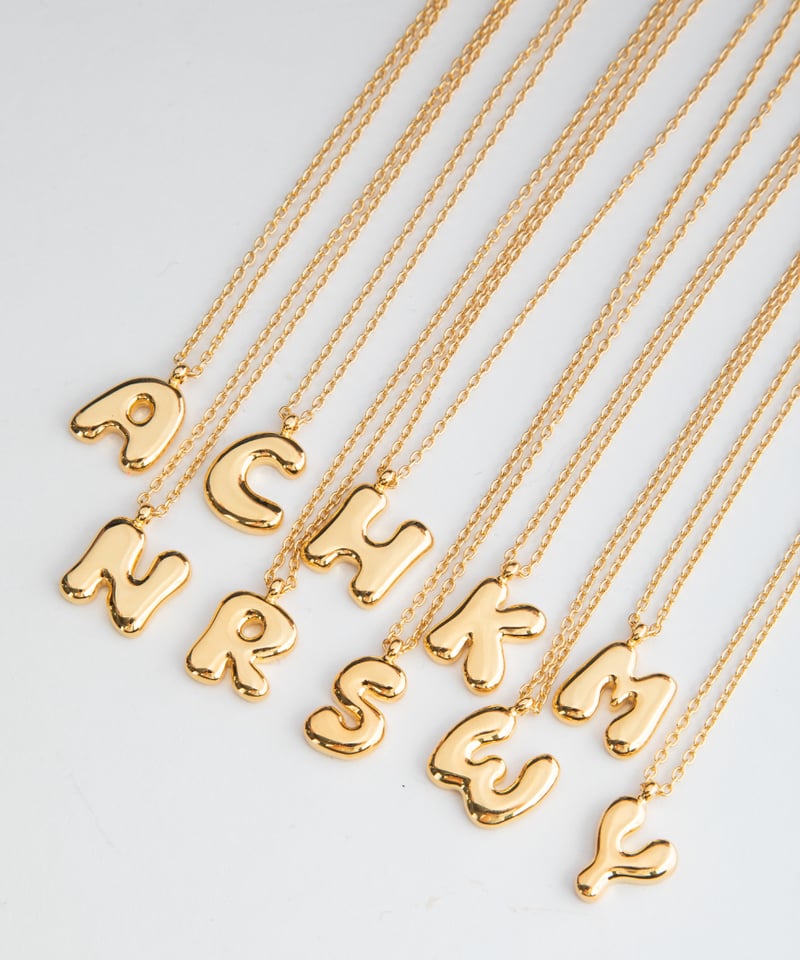 イニシャルネックレス【WCJ-GB-023GLD】 | WCJ OFFICIAL WEB STORE
