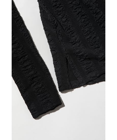 ジャガードTOPS【WCJ-PP-125BLK】