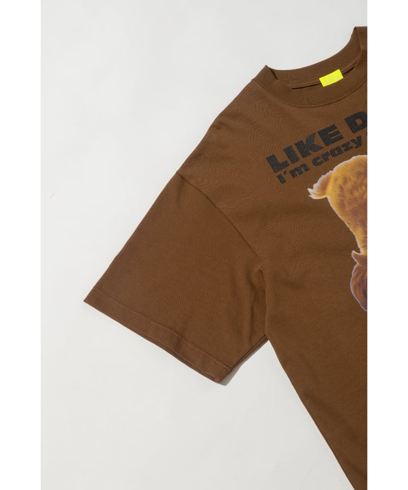 DOG TEE【WCJ-LK-031BRN】 | WCJ OFFICIAL WEB STORE