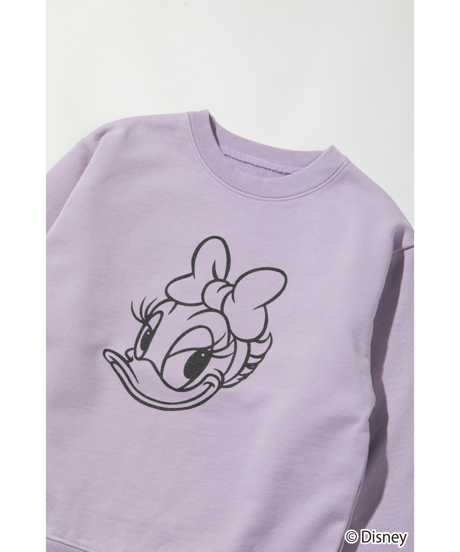 Disney / KIDS SWEAT TOP(デイジー)【WCJ-TD-002PUR04】