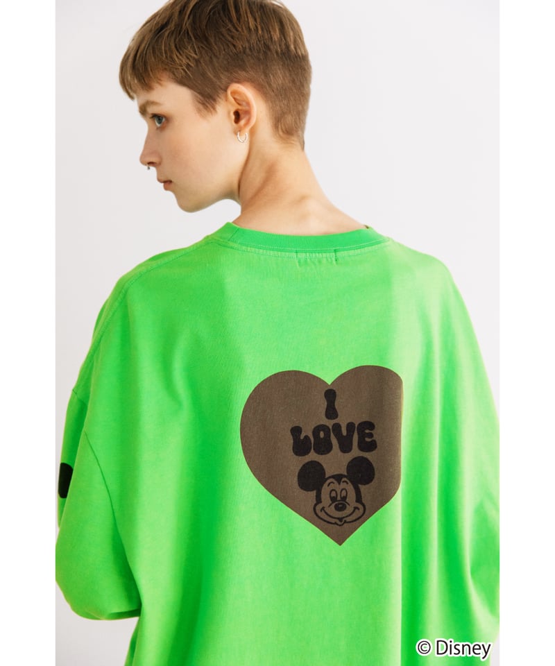 新品未使用タグ付き WCJ Disney / I LOVE LS TEE ロンT 新品未使用タグ