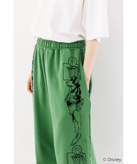 Disney / SWEAT PANTS(グーフィー)【WCJ-TD-053GRN06】※6月5日以降順次発送予定