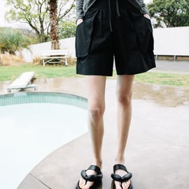 WCJ 【速乾】ボードショーツ WCJ-PP-120BLK（ブラック） 速乾】ボード