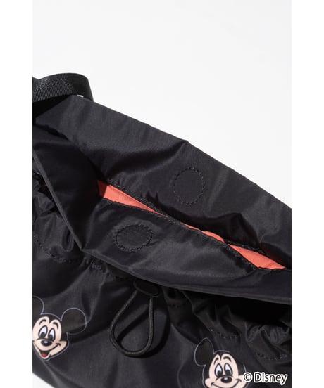 【撥水】Disney / SHOULDER BAG（S）(ミッキー)【WCJ-TD-033BLK01】※9月上旬発送予定