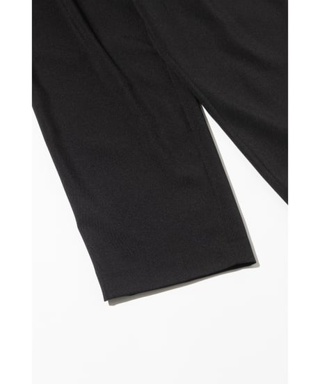【速乾】【防シワ】ワンタックパンツ【WCJ-TC-143BLK】