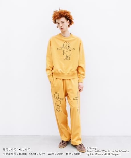 Disney / SWEAT PANTS(プーさん)【WCJ-NA-050ORE09】