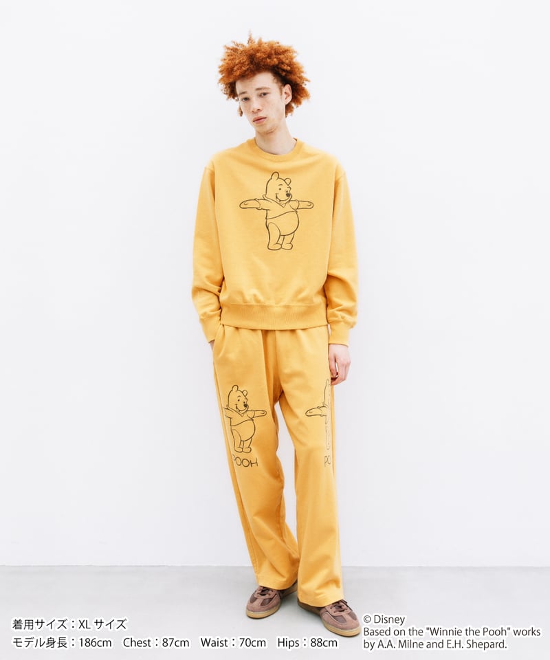 Disney / SWEAT PANTS(プーさん)【WCJ-NA-050ORE09】 | W Disney / SWEAT PANTS(プーさん)【WCJ-NA-050ORE09】 | W