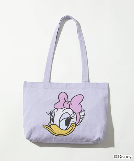 Disney / WIDE TOTE BAG(デイジー)【WCJ-TD-006PUR04】