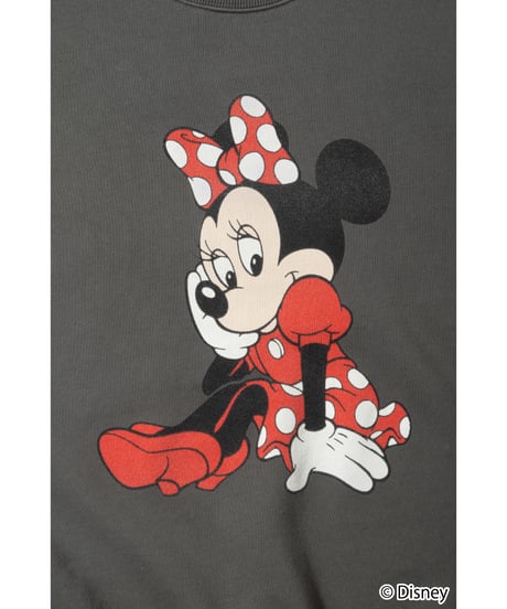 Disney / MINNIE SWEAT TOP【WCJ-TD-021DGY】