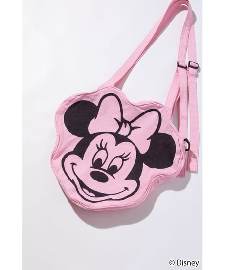 Disney / FACE DESIGN SHOULDER BAG(ミニー)【WCJ-GC-056PNK02】