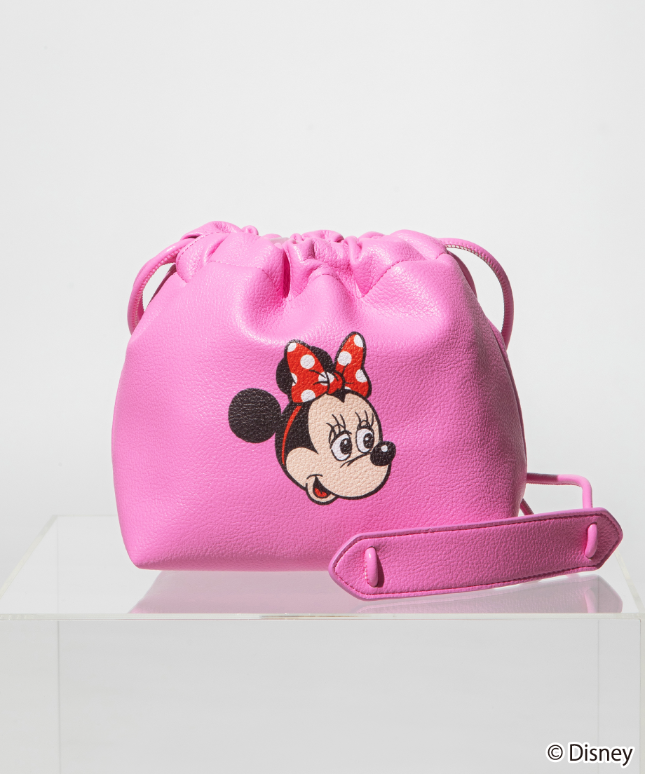 Disney / DRAWSTRING BAG(ミニー)【WCJ-QU-115PNK02】 | Disney / DRAWSTRING BAG(ミニー)【WCJ-QU-115PNK02】 |