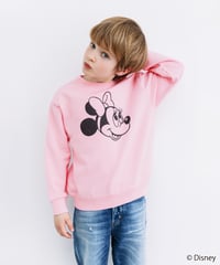 Disney / KIDS SWEAT TOP(ミニー)【WCJ-TD-002PNK02】