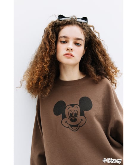 Disney / SWEAT TOP(ミッキー)【WCJ-NA-049BRN01】
