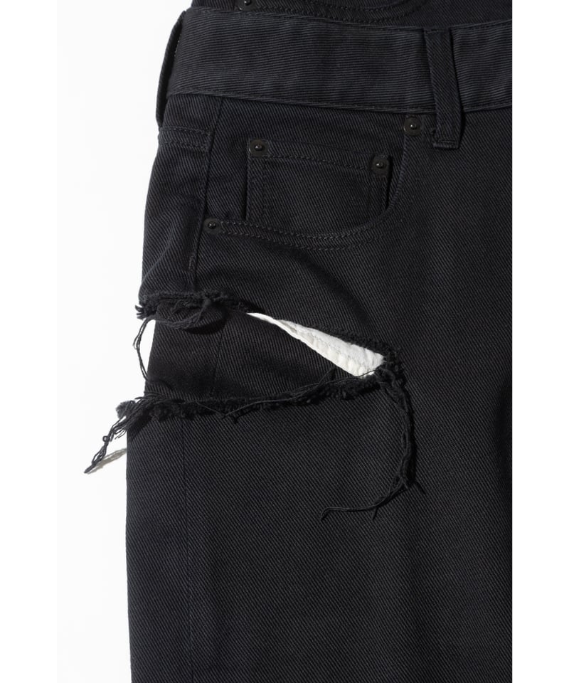 レイヤードパンツ【WCJ-GM-026BLK】 | WCJ OFFICIAL WEB STORE