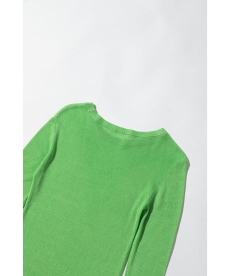 シアーニットTOPS【WCJ-MK-029GRN】