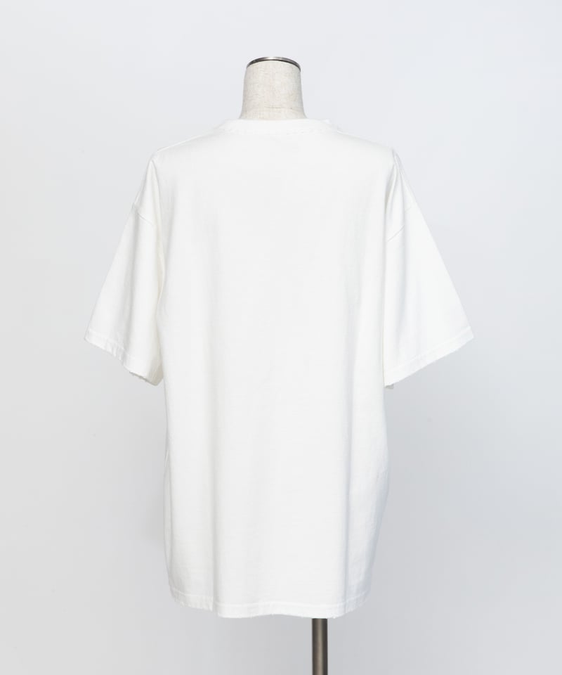 Disney / OVER DYE SS TEE(ミッキー)【WCJ-GC-054WHT01】