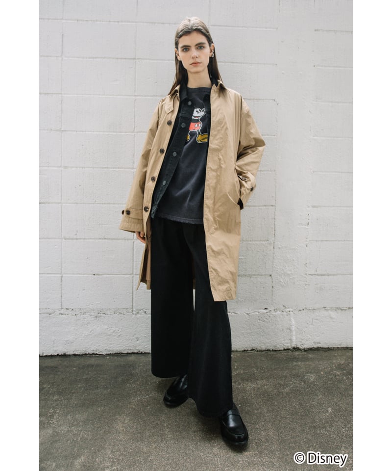 【お洒落】未使用/ステンカラーコート 60/2コンパクトギャバ ステンカラーコート / J.PRESS LADIES S
