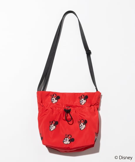 【撥水】Disney / SHOULDER BAG（S）(ミニー)【WCJ-TD-033RED02】