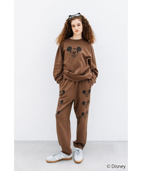 Disney / SWEAT PANTS(ミッキー)【WCJ-NA-050BRN01】
