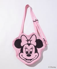 Disney / FACE DESIGN SHOULDER BAG(ミニー)【WCJ-GC-056PNK02】
