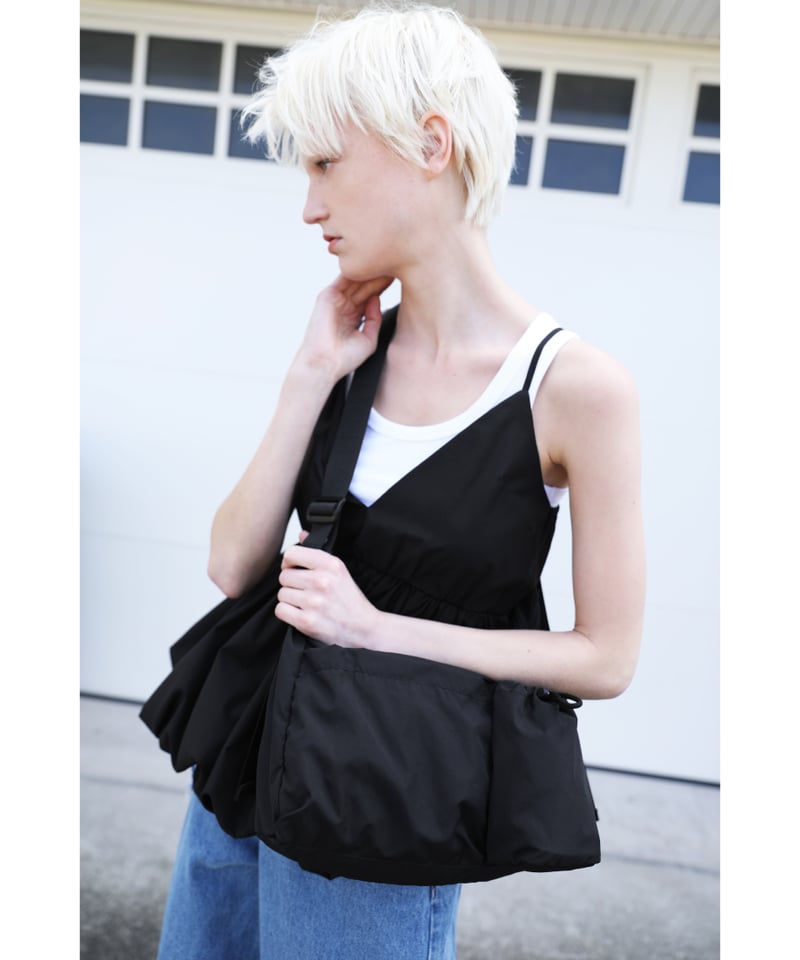 撥水】ショルダーバッグⅡ【WCJ-EV-001BLK】 ※7月上旬〜中旬発送予定