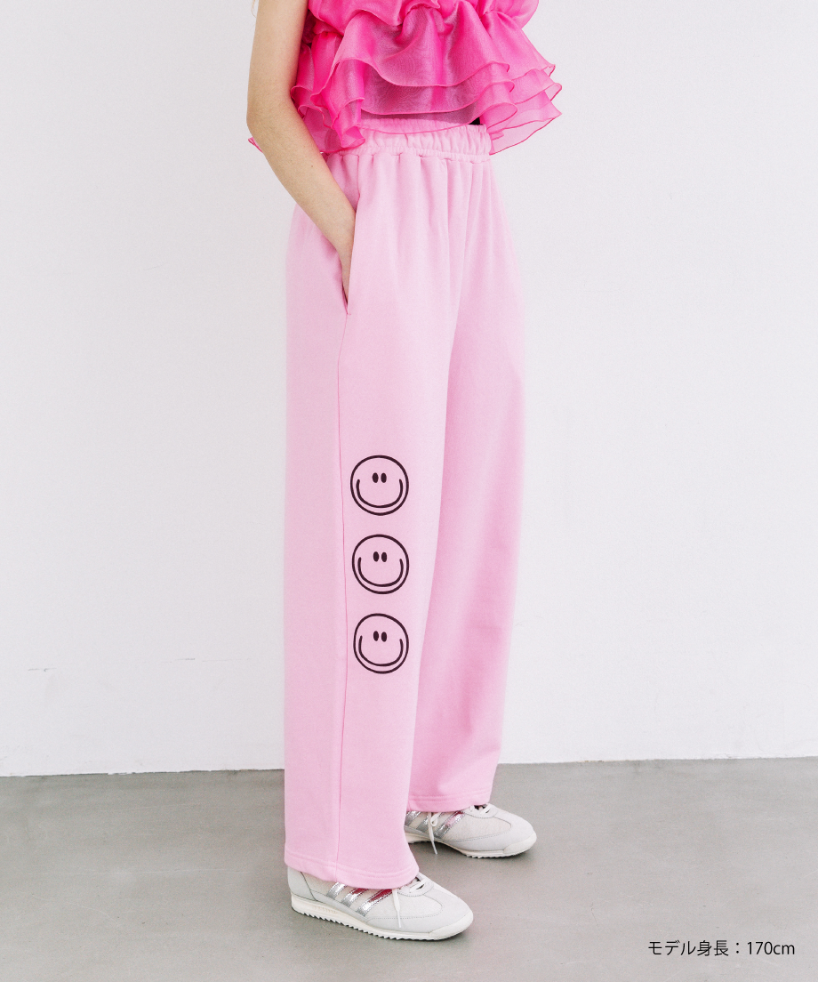 WCJ スウェットパンツ　XLサイズ プリントスウェットパンツ【WCJ-LK-028PNK】 | WCJ OFFICIAL WEB
