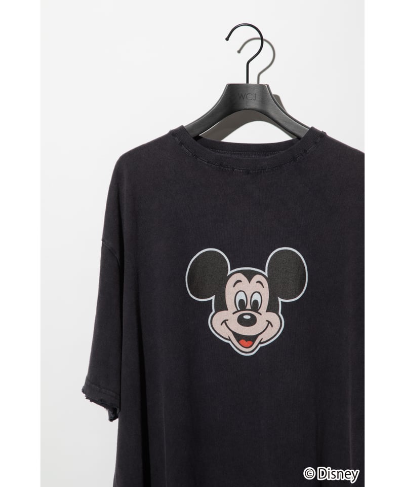 Disney / OVER DYE SS TEE(ミッキー)【WCJ-GC-027BLK01】 Disney / OVER DYE SS TEE(ミッキー)【WCJ-GC-027BLK01】