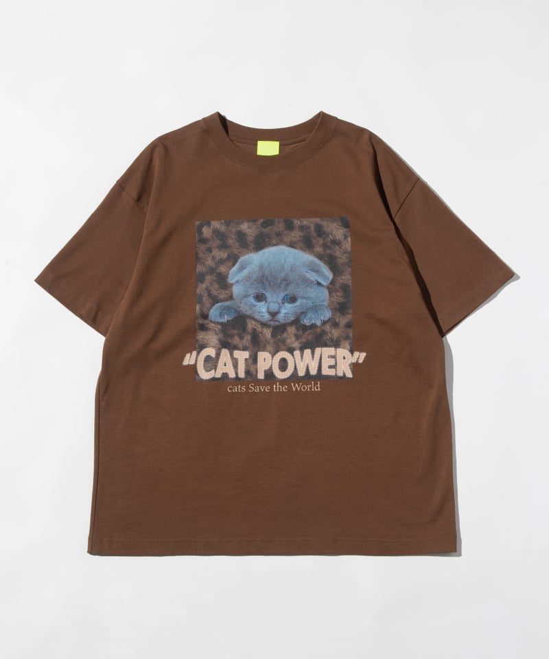 ☆新品☆WCJ CAT POWER Tシャツ CAT POWER SS TEE【WCJ-LK-020BRN】 | WCJ OFFICIAL