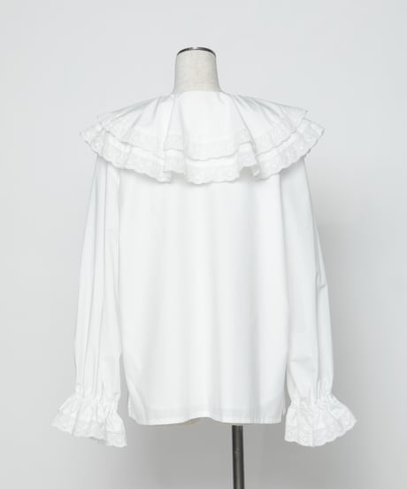 レースブラウス【WCJ-PP-121WHT】