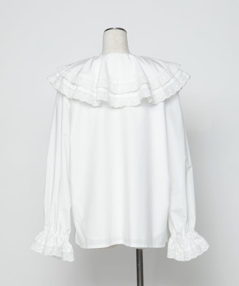 レースブラウス【WCJ-PP-121WHT】 | WCJ OFFICIAL WEB STORE