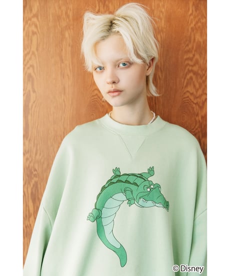 Disney / PETER PAN SWEAT TOP【WCJ-TD-038GRN17】