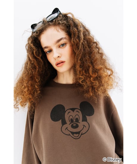 Disney / SWEAT TOP(ミッキー)【WCJ-NA-049BRN01】