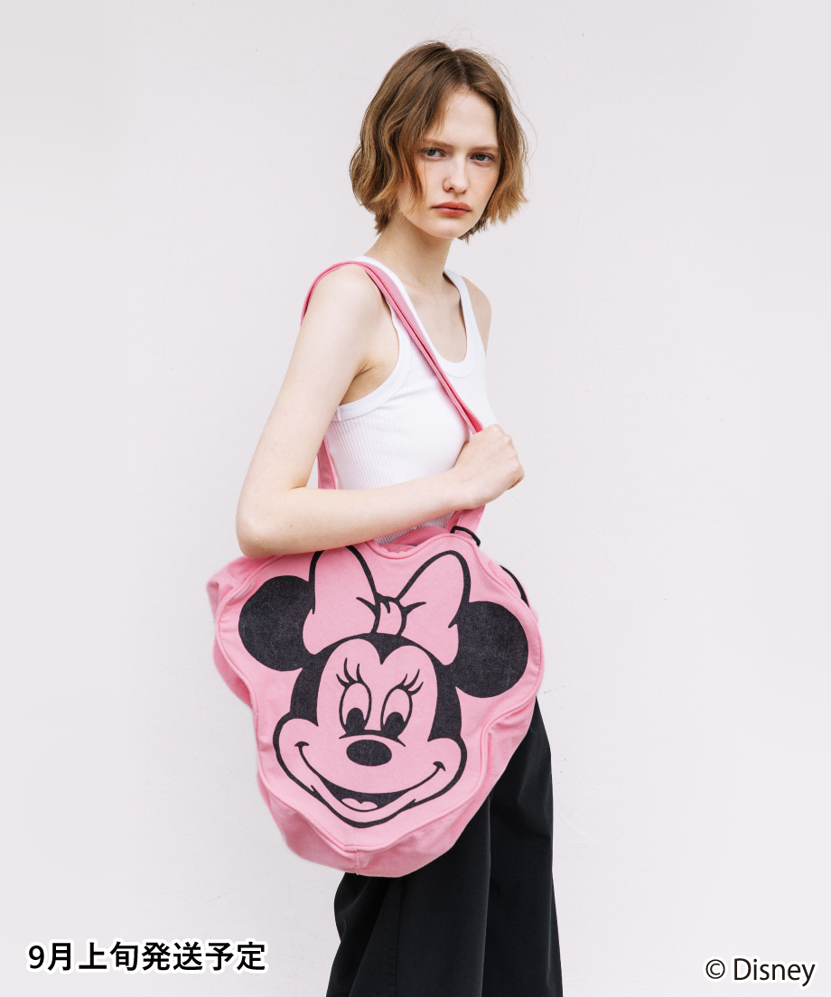 WCJ ミニーちゃんトートバッグのセット Disney / PAPER TOTE BAG（ミニー）【WCJ-GC-011LPK】 | W