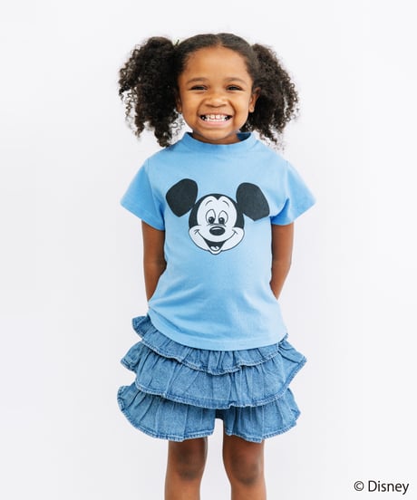 Disney / KIDS TEE（ミッキー）【WCJ-GC-051BLU01】