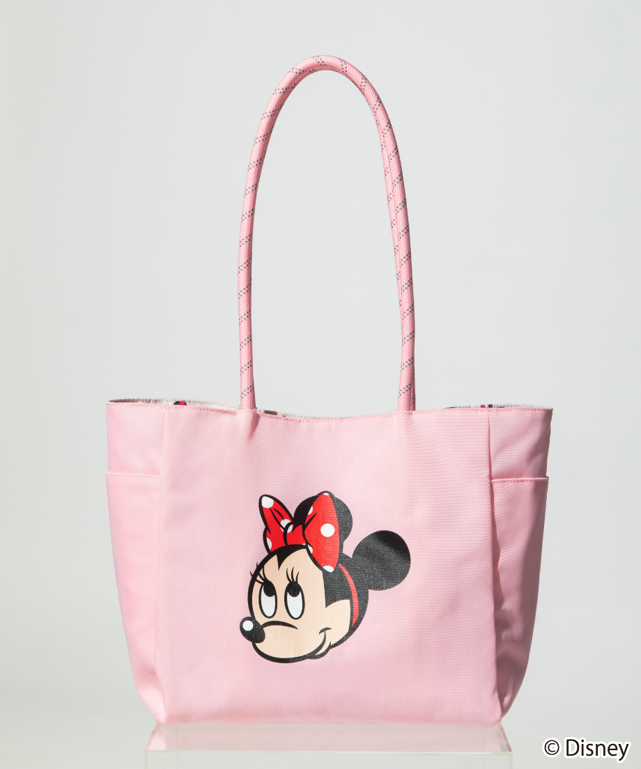 新品　WCJ ミニー　トートバッグ　Disney TOTE BAG ピンク wcj Disney ミニーマウス WIDE TOTE BAG ピンク
