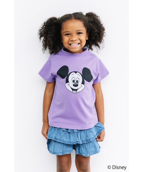 Disney / KIDS TEE（ミッキー）【WCJ-GC-051PUR01】