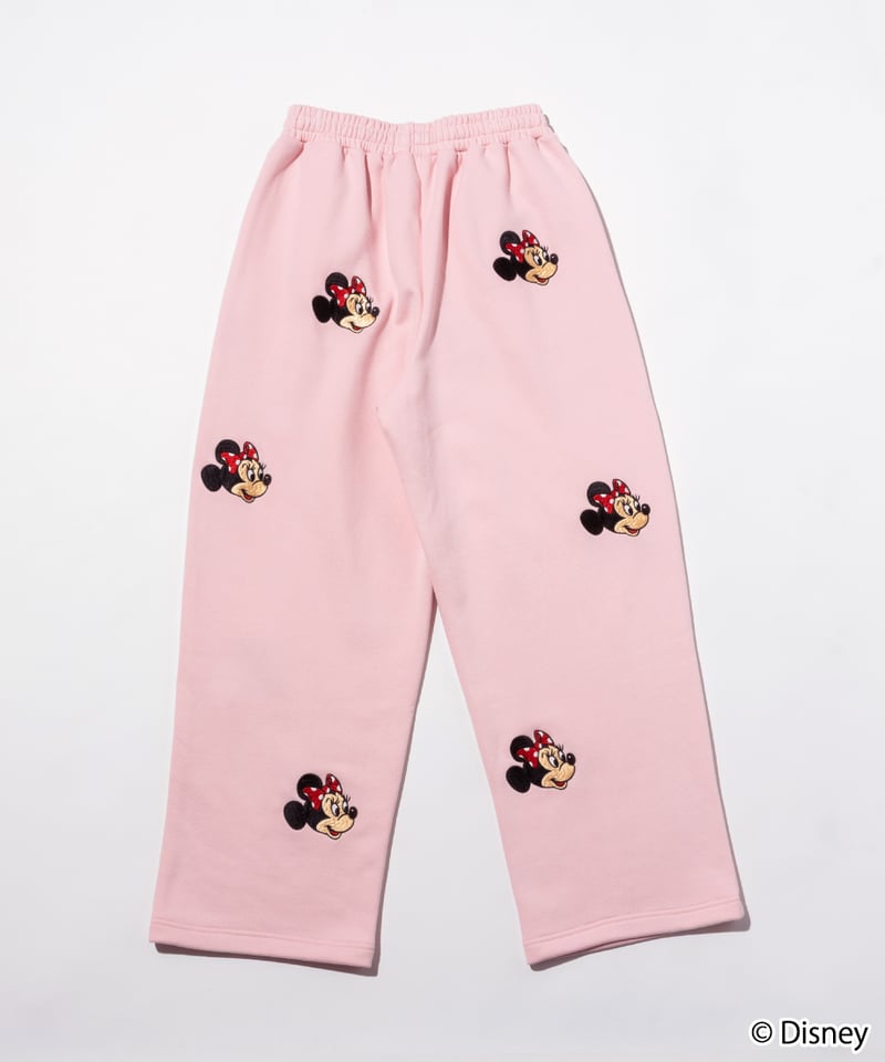 Disney / EMBROIDERY SWEAT PANTS(ミニー)【WCJ-TD-045