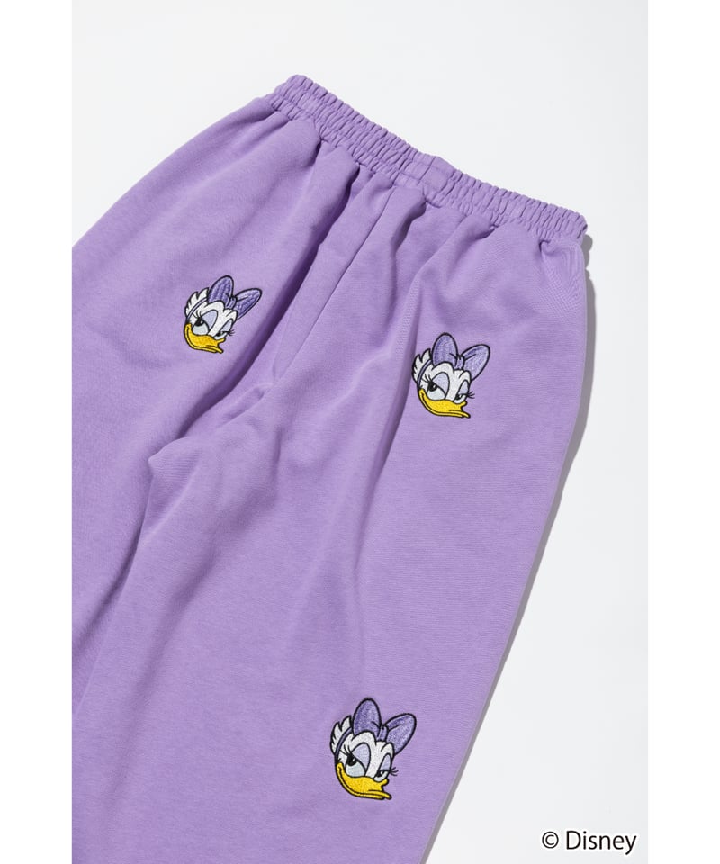 Disney / EMBROIDERY SWEAT PANTS(デイジー)【WCJ-TD-04
