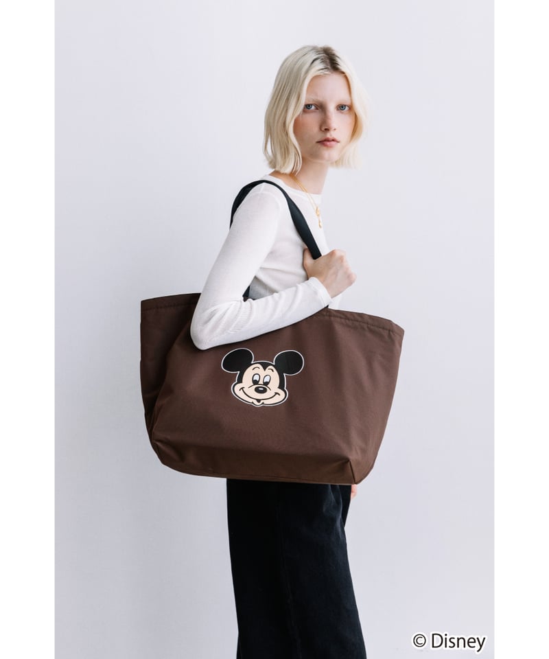 撥水】Disney / TOTE BAG(ミッキー)【WCJ-TD-007BRN01】 ※1