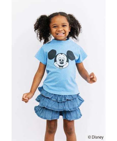 Disney / KIDS TEE（ミッキー）【WCJ-GC-051BLU01】