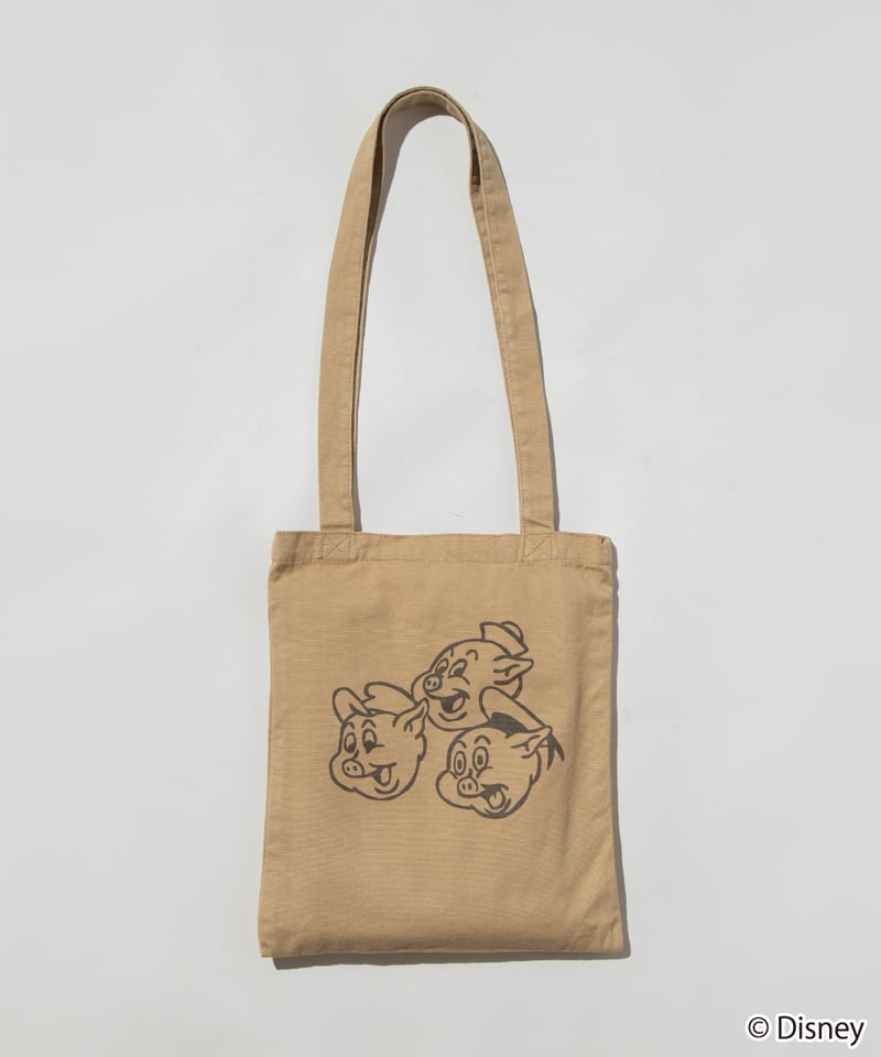 Disney / TOTE BAG S（三匹の子ぶた）【WCJ-GC-047BEG13】 | 