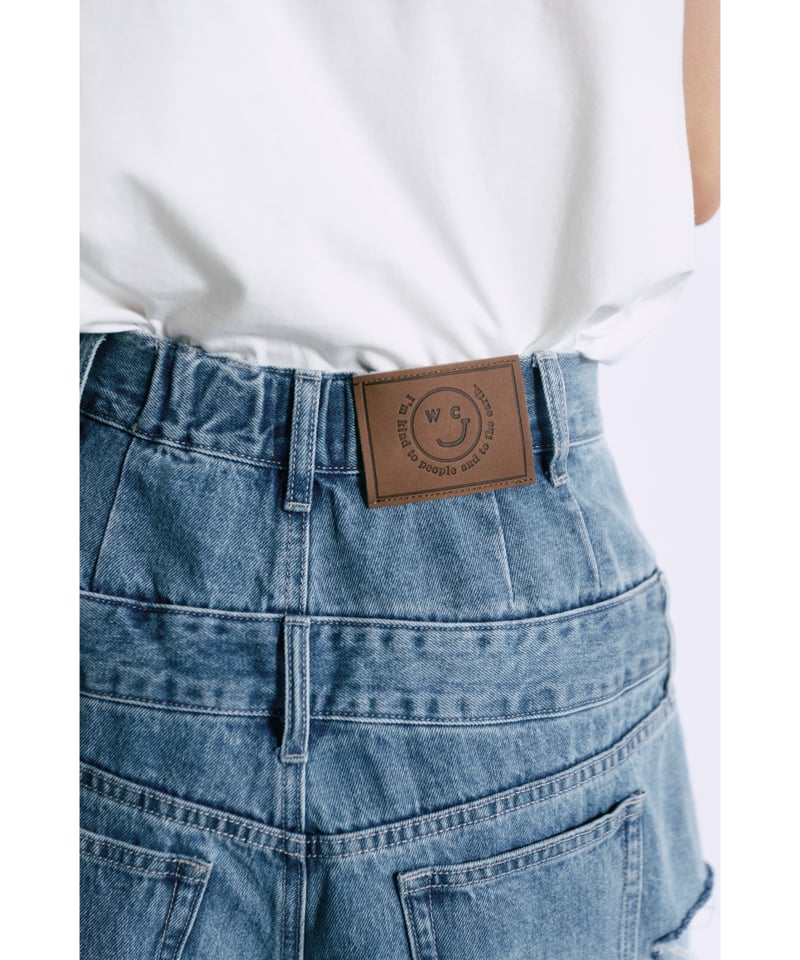 レイヤードデニムパンツ　WCJ 26インチ レイヤードデニムパンツ【WCJ-GM-026BLU】 | WCJ OFFICIAL WEB S