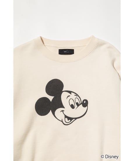 Disney / SWEAT TOP(ミッキー)【WCJ-NA-020WH】