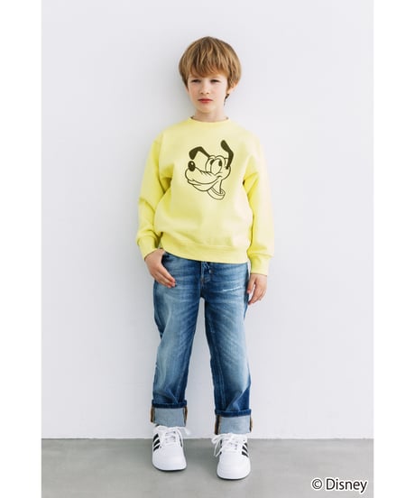 Disney / KIDS SWEAT TOP(プルート)【WCJ-TD-002LIM07】