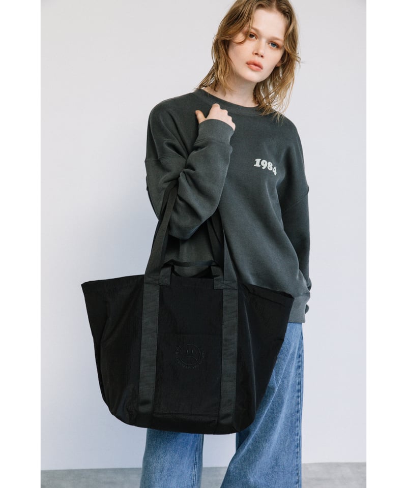 ブラックナイロン トートバッグ 撥水】ナイロントートバッグ【WCJ-TB-006BLK】 | WCJ OFFICIAL WE
