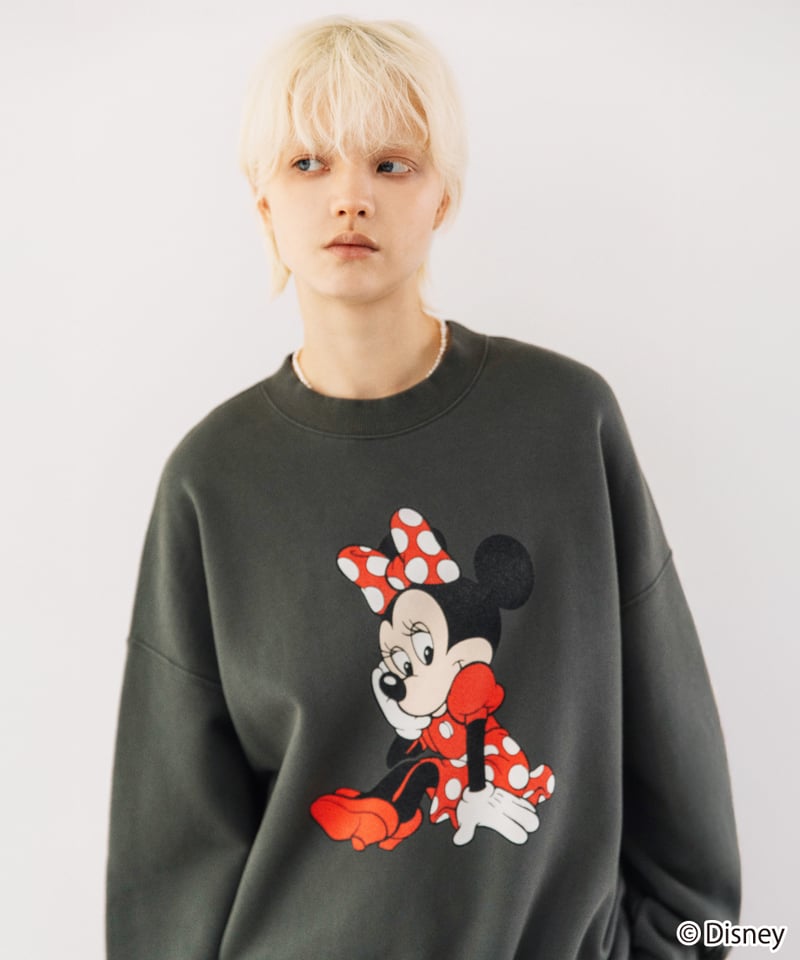Disney / MINNIE SWEAT TOP【WCJ-TD-021DGY】 | WCJ